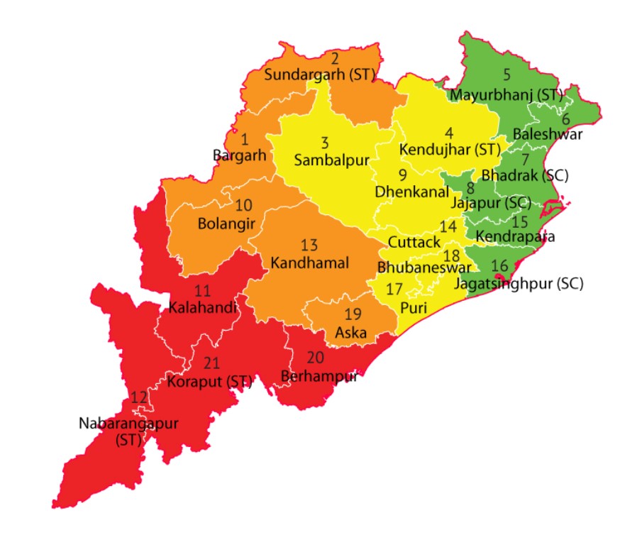 Odisha Member of Parliament Seats Count, Names & Influence