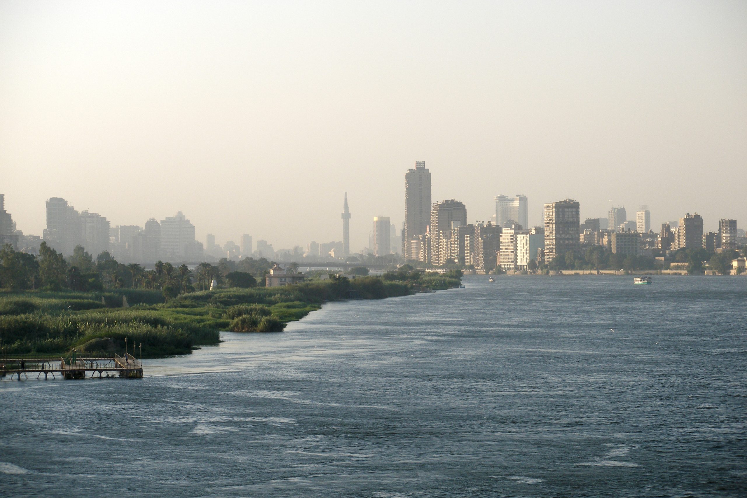 Nile River Annual Flooding Sustaining Egypt and Sudan